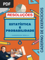 Livro pdf - Estatistica e probabilidade (exercícios resolvidos) - Prof MSc Uanderson Rebula