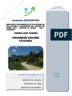 Memoria Descriptiva Sra PDF