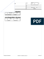 Company Name: List of Design Slabs - Structure2