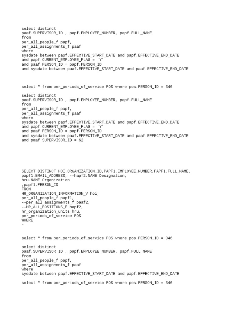 Oracle Ebs Supervisor in HRMS | PDF