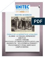 Entregaable 1 - La Garantía de Legalidad