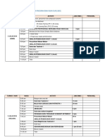 Jadual Program Siri 1