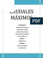 CAUDALES-MAXIMOS-HIDROLOGIA