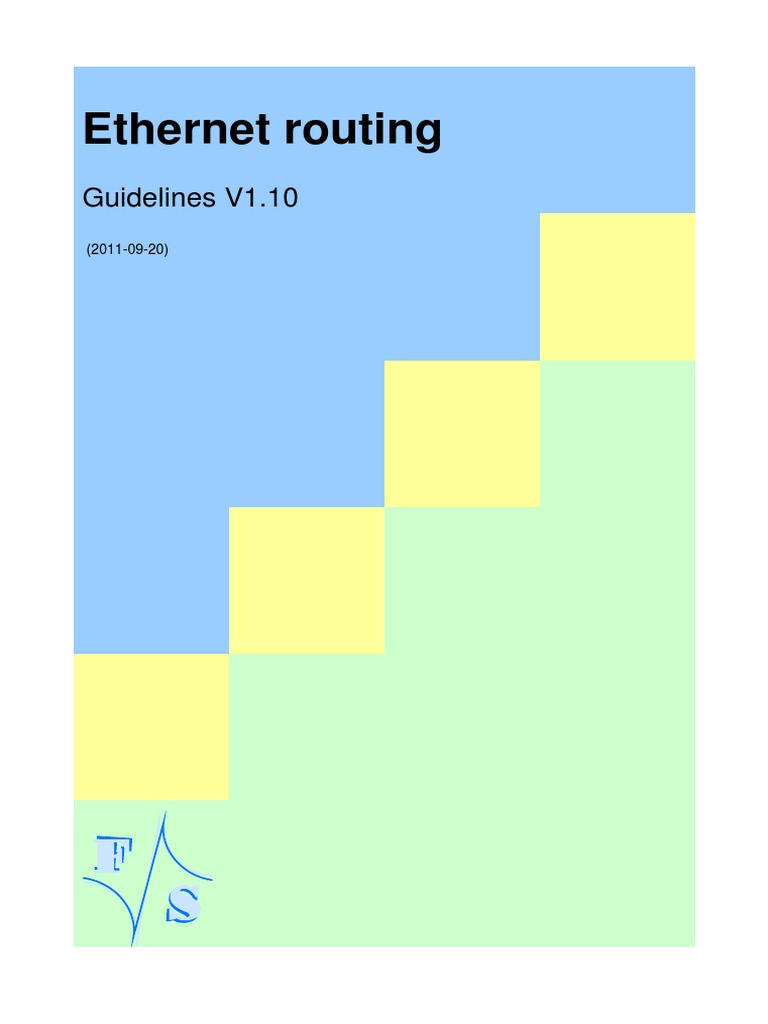 Ethernet Routing Guidelines V1.10 | PDF | Science & Mathematics | Computers