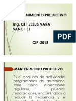 Mantenimiento Predictivo - J. Vara