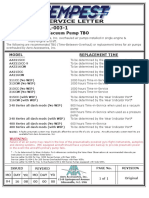 SL-003-1 Vacuum Pump TBO - Overhauled Pumps