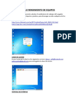 Calculo Rendimiento de Equipos PDF