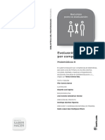 Evaluació Por Competencias Matem 6º SH