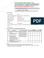 Format Laporan Evaluasi Diri PKB 2017