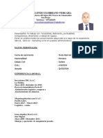 CV Gerardo Zambrano V.