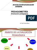 Estrategia evaluación educación superior pedagometría