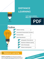 Distance Learning Ppt