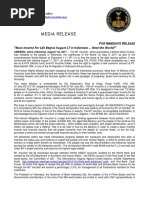 2017-08-01 ENGLISH PRESS RELEASE - BASIC INCOME FOR LIFE BEGINS AUGUST 17 IN INDONESIA … NEXT THE WORLD!