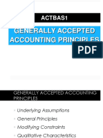 Generally Accepted Accounting Principles