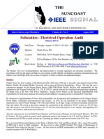 Substation - Electrical Operation Audit: Pes/Ias Fwcs