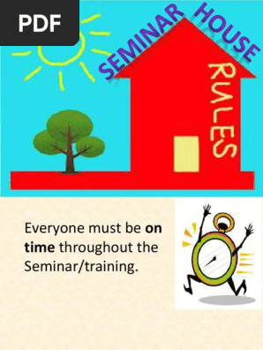 Training House Rules