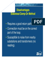 Requires A Good Return Path. Connection Must Be On The Correct Part of The Loop. P P Susceptible To Noise From Nearby Substations and Transformers (No Substations and Transformers (No Reading)