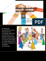 Aprendizaje Cooperativo y Proceso de Enseñanza