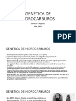 2.0 Genetica de Hidrocarburos