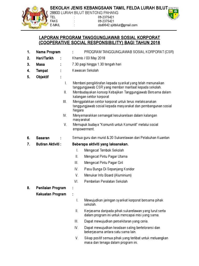 Csr Report Sjkt Lbilut Siva