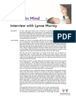 Interview With Lynne Murray