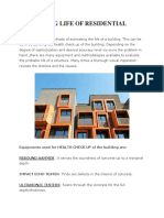 Estimating Life of Residential Building
