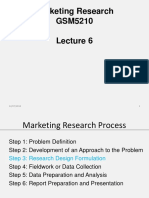 Marketing Research GSM5210