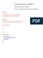 Instructional Plan Financial Accounting Management Accounting