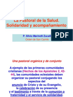 La Pastoral de La Salud. Solidaridad y Acompañamiento. P. Silvio Marinelli Zucalli Orden de San Camilo