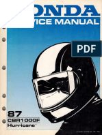 1987 CBR1000F Factory Service Manual