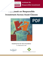 Handbook On Responsible Investment Across Asset Classes