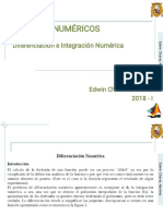 C8_MetNum_I_ 2018 - I - Derivación e Intergración Numérica