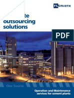 Complete Outsourcing Solutions: Operation and Maintenance Services For Cement Plants
