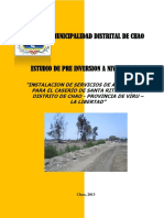 El Proyecto de Agua