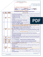 Dcet Belltimings English