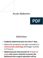 Acute Abdomen Dr. Fanny, SP.B