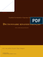 Dictionnaire Kinande