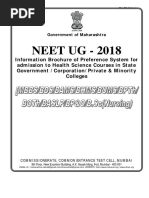 Neet 2018 Information Brochure