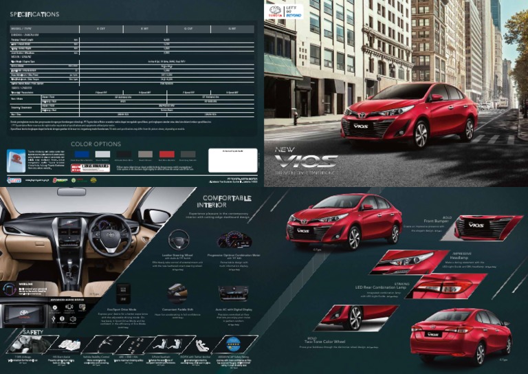 Toyota Vios 2018 220164 | PDF | Cars Of Japan | Car
