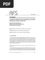 Condiciones Laborales de los Inmigrantes en Europa