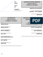 Sequatchie Co Sample Ballot