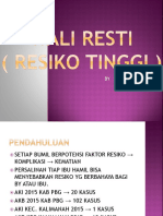 Wali Resti (Resiko Tinggi)