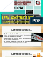 LEAN CONSTRUCTION