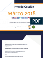 Informe de Gestión - Marzo 2018