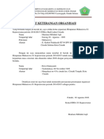 Surat Keterangan Organisasi: JLN - Kerkof No.234 Telp. (022) 6670015 Leuwigajah, Cimahi Selatan