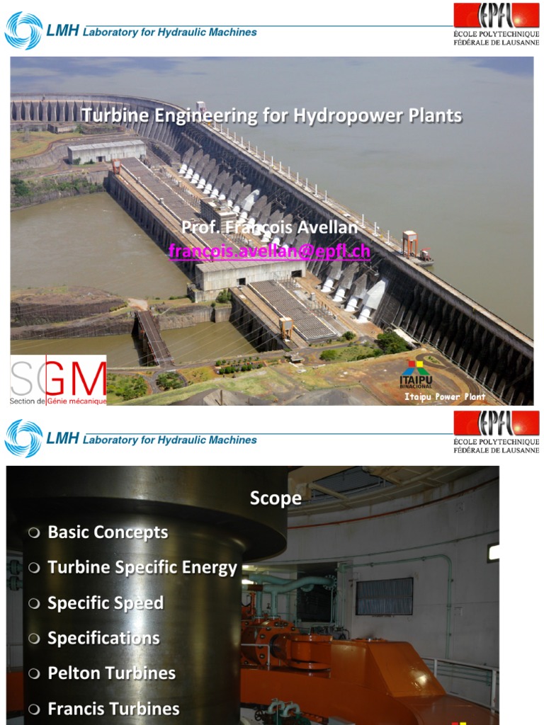 Turbine Engineering Fundamentals for Hydropower Plant Design PDF