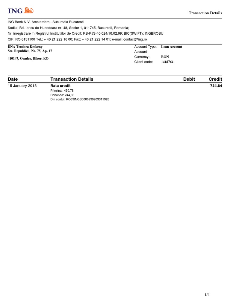 Transaction - 09 02 2018 - 15 28 33 PDF | PDF
