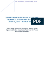 PRPD Seventh Six-Month Report of the TCA/ Puerto Rico Police Reform Agreement 