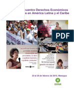 Memoria Encuentro Derechos Económicos de las mujeres en América Latina y el Caribe