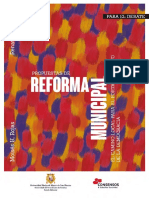 Libro Reforma Municipal - Rojas y Sabogal
